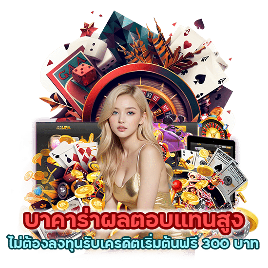 เชิญพบกับบาคาร่าผลตอบแทนสูง ไม่ต้องลงทุนรับเครดิตเริ่มต้นฟรี 300 บาท
